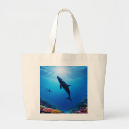 Zonovergoten Majesteit  Grote Tote Bag