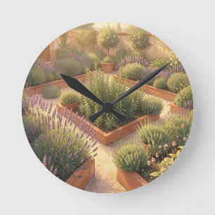 Zonovergoten Middellandse Zee Kruidtuin Lavendel R Ronde Klok