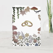 Zonovergoten Momenten, 12 Jaar van Groeiende Liefd Kaart (Achterkant)