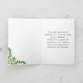 Zonovergoten Momenten, 12 Jaar van Groeiende Liefd Kaart (Binnen)