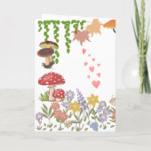 Zonovergoten Momenten, 19 Jaar Groeiende Liefde Kaart (Achterkant)