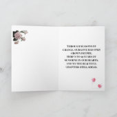 Zonovergoten Momenten, 19 Jaar Groeiende Liefde Kaart (Binnen)