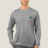 Zonovergoten Nevel Tri-Blend Shirt (Voorkant volledig)