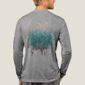 Zonovergoten Nevel Tri-Blend Shirt (Achterkant volledig)