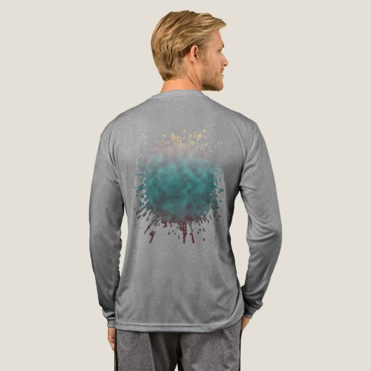 Zonovergoten Nevel Tri-Blend Shirt (Achterkant)
