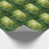 Zonovergoten oerwouden boomkap. cadeaupapier (Hoek)