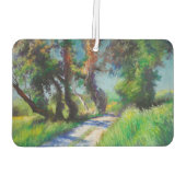Zonovergoten Olijfgaard Pastel Landschap Luchtverfrisser (Achterkant)