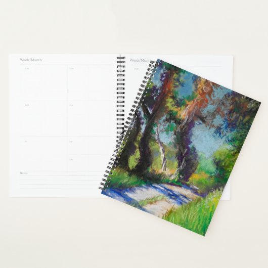Zonovergoten Olijfgaard Pastel Landschap Planner (Display)