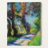 Zonovergoten Olijfgaard Pastel Landschap Planner (Achterkant)