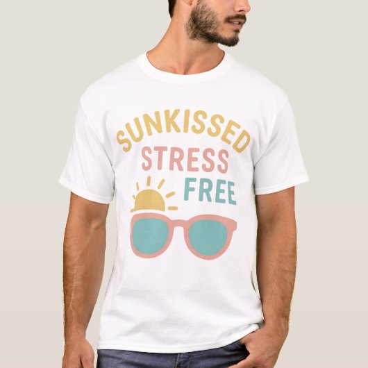 Zonovergoten & Onbezorgd T-shirt (Voorkant)