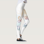 Zonovergoten Onbezorgde Esthetiek Leggings (Rechts)