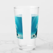 Zonovergoten, onderwater zeemeermin glas (Links)