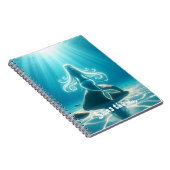 Zonovergoten, onderwater zeemeermin notitieboek (Rechterzijde)