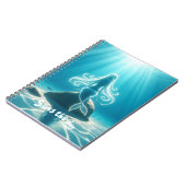 Zonovergoten, onderwater zeemeermin notitieboek (Linkerzijde)