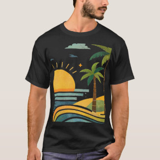 Zonovergoten Palm Escape T-shirt