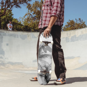 Zonovergoten Palm Oerwoud #2 #tropisch #muur #kuns Persoonlijk Skateboard