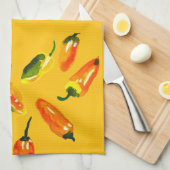 Zonovergoten Pepers Keukendoeken Theedoek (Quarter Fold)