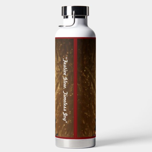 "Zonovergoten pracht" Waterfles (Rechts)