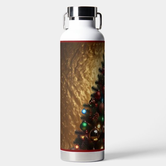 "Zonovergoten pracht" Waterfles (Voorkant)