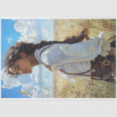 Zonovergoten Prairie Droomster Decoupage Tissuepapier (Voorkant)