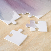 Zonovergoten raam cottage wilde bloemen legpuzzel (Zijkant)