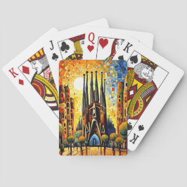 Zonovergoten Sagrada Pokerkaarten