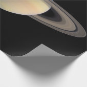 Zonovergoten Saturnus Gas Giant Planet van Cassini Cadeaupapier (Hoek)