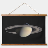 Zonovergoten Saturnus Gas Giant Planet van Cassini Hangend Wandkleed (Voorkant)