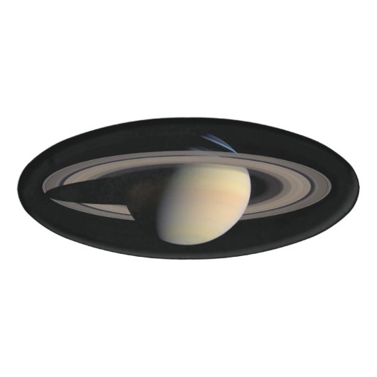 Zonovergoten Saturnus Gas Giant Planet van Cassini Naambadge (Voorkant)