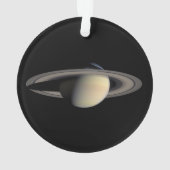 Zonovergoten Saturnus Gas Giant Planet van Cassini Ornament (achterkant)