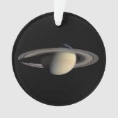 Zonovergoten Saturnus Gas Giant Planet van Cassini Ornament (voorkant)