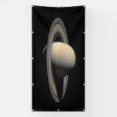 Zonovergoten Saturnus Gas Giant Planet van Cassini Spandoek (Verticaal)