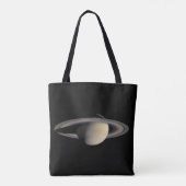 Zonovergoten Saturnus Gas Giant Planet van Cassini Tote Bag (Achterkant)