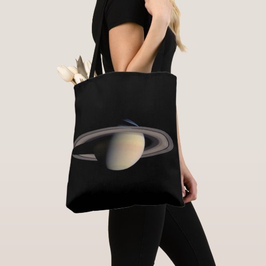 Zonovergoten Saturnus Gas Giant Planet van Cassini Tote Bag (Dichtbij)