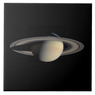 Zonovergoten Saturnus Gasreus door Cassini Tegeltje