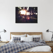 Zonovergoten Sereniteit Canvas Afdruk (Insitu (Slaapkamer))