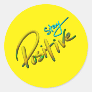 Zonovergoten Sereniteit Ronde Sticker