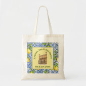 Zonovergoten stenen Palermo Sicilië Tote Bag (Voorkant)