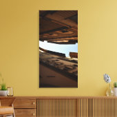 Zonovergoten Straat Canvas Afdruk (Insitu (Woonkamer))