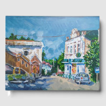 Zonovergoten Straat Impressionistisch Gastenboek |