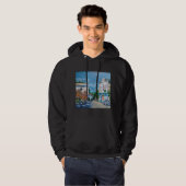 Zonovergoten Straat Impressionistische T-Shirt | E (Voorkant volledig)