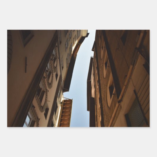 Zonovergoten Straat Inpakpapier Vel (Voorkant)