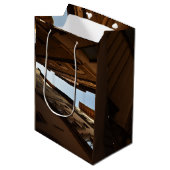 Zonovergoten Straat Medium Cadeauzakje (Voorkant Gekanteld)