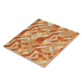 Zonovergoten Tapestry Radiant Abrikoos Elegantie Tegeltje