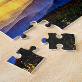 Zonovergoten toppen: Wildflowers & Blue Ridges Legpuzzel (Zijkant)