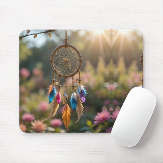 Zonovergoten tuin Dreamcatcher Muismat (Met muis)