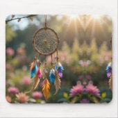 Zonovergoten tuin Dreamcatcher Muismat (Voorkant)
