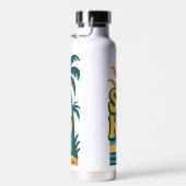 Zonovergoten waterfles - Retro esthetische hydrata (Rechts)