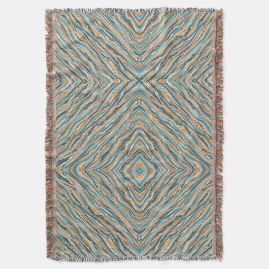 Zonovergoten Waterverven Deken (Voorkant Verticaal)