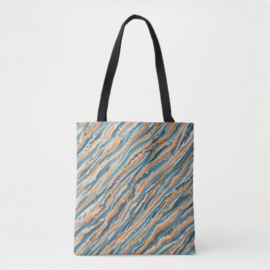 Zonovergoten Waterverven Tote Bag (Voorkant)